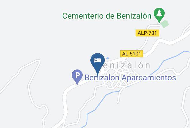 Almeria - Hotel Rural Restaurante Los Olivos Maps