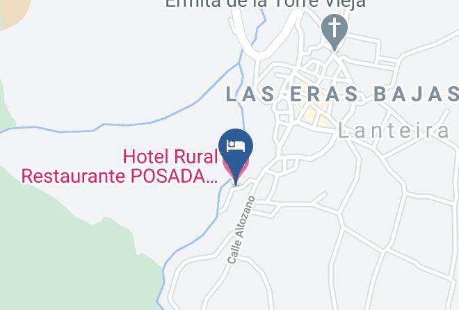 Granada - Hotel Rural Restaurante Posada Del Altozano Maps