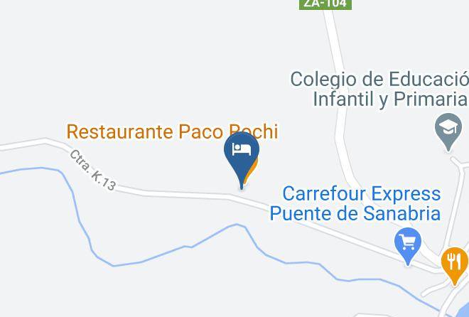 Zamora - Hotel Rural Rochi Maps