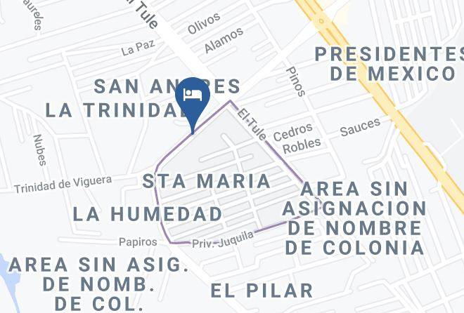 Oaxaca De Juarez - Hotel Rural San Anton Maps
