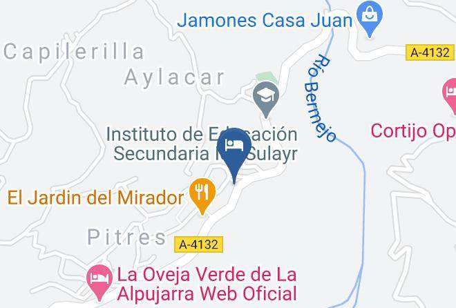 Granada - Hotel Rural San Roque Pitres Maps