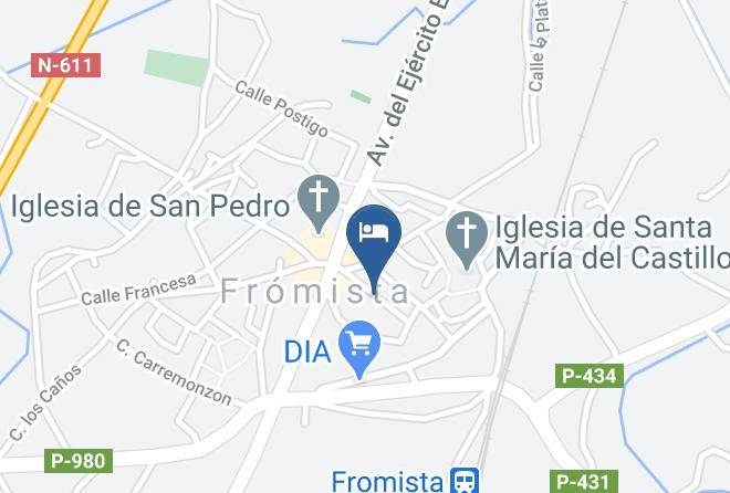 Palencia - Hotel Rural San Telmo Maps