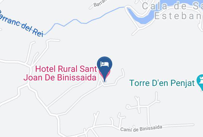 Baleares - Hotel Rural Sant Joan De Binissaida Maps