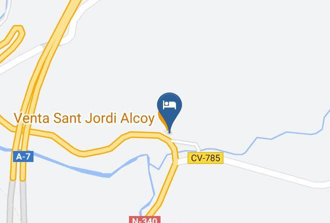 Alicante - Hotel Rural Sant Jordi Spain Maps