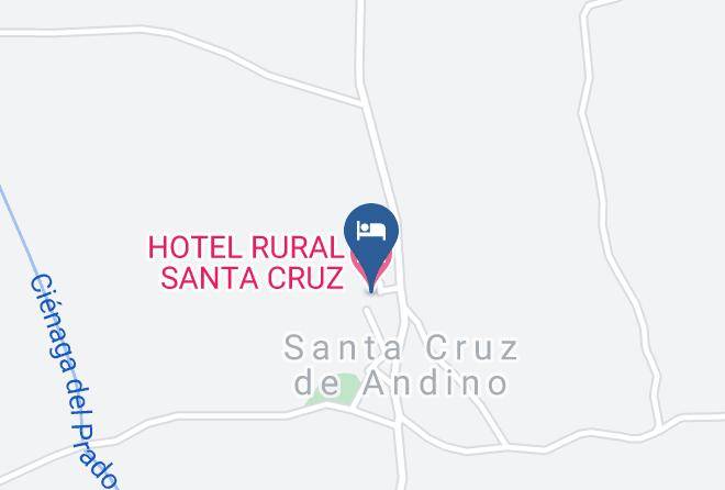 Burgos - Hotel Rural Santa Cruz Maps