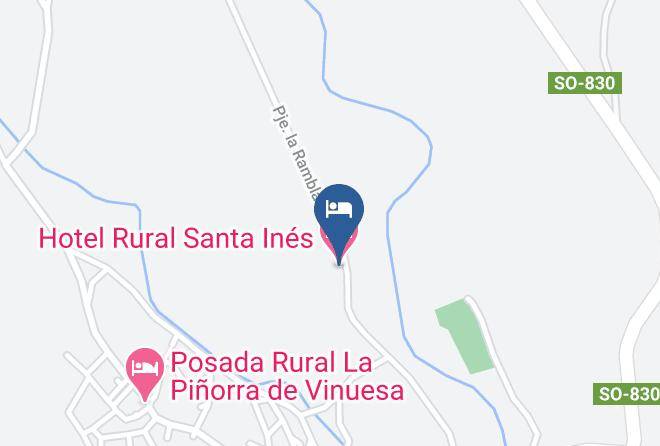 Soria - Hotel Rural Santa Ines Maps
