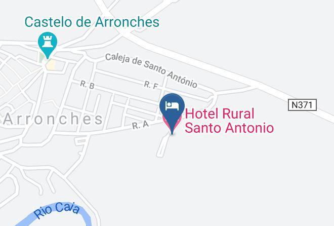Arronches - Hotel Rural Santo Antonio Maps