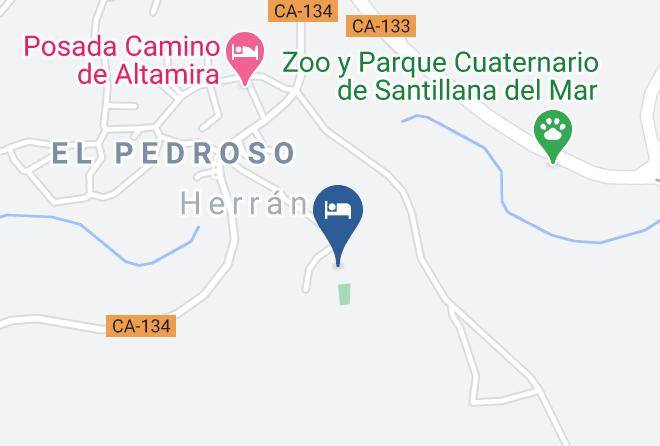 Santillana - Hotel Rural Senorio De Altamira Maps