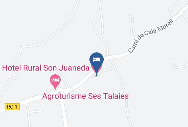 Baleares - Hotel Rural Son Juaneda Maps