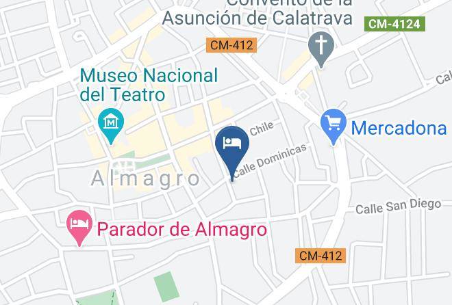 Ciudad Real - Hotel Rural Tia Pilar De Almagro Maps