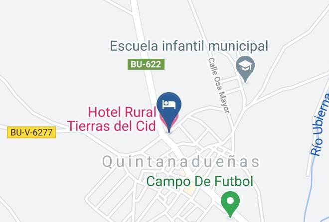 Burgos - Hotel Rural Tierras Del Cid Maps