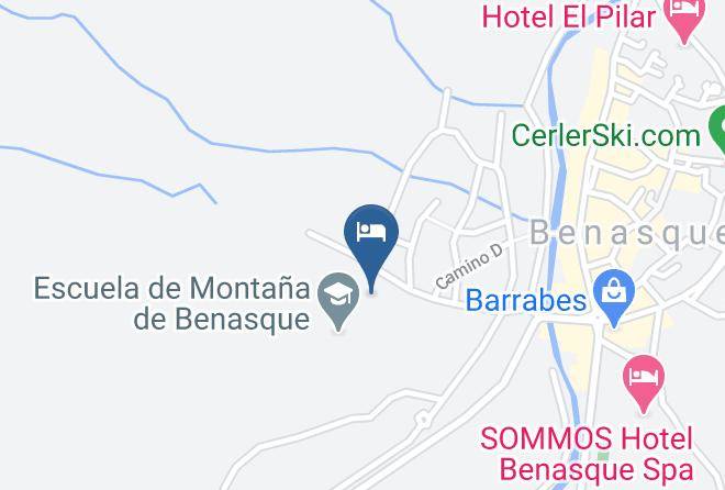 Huesca - Hotel Rural Vallibierna Maps