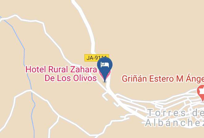 Jaen - Hotel Rural Zahara De Los Olivos Maps