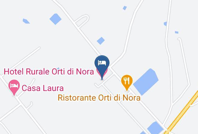 Hotel Rurale Orti Di Nora Map