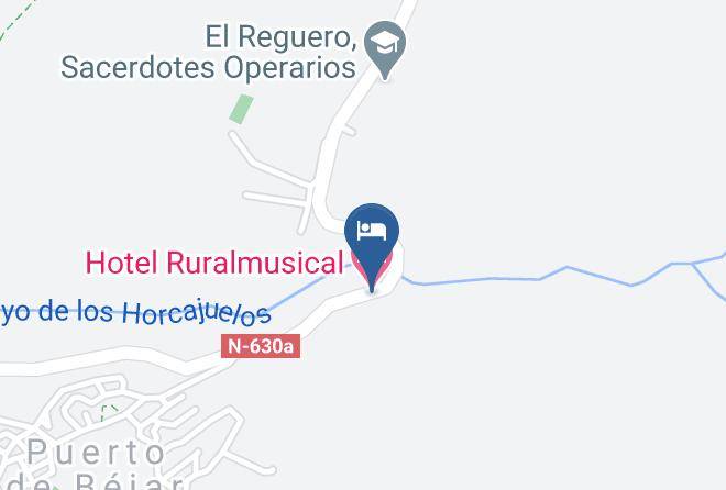 Salamanca - Hotel Ruralmusical Maps