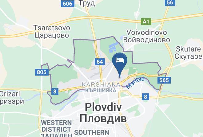 Plovdiv Zhk Gagarin - Hotel Rusalka Maps