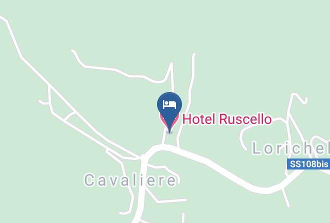 Cosenza - Hotel Ruscello Maps