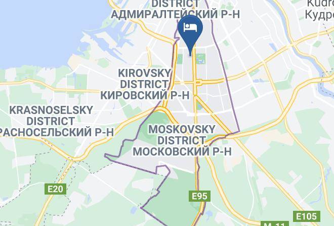Hotel Russia Map