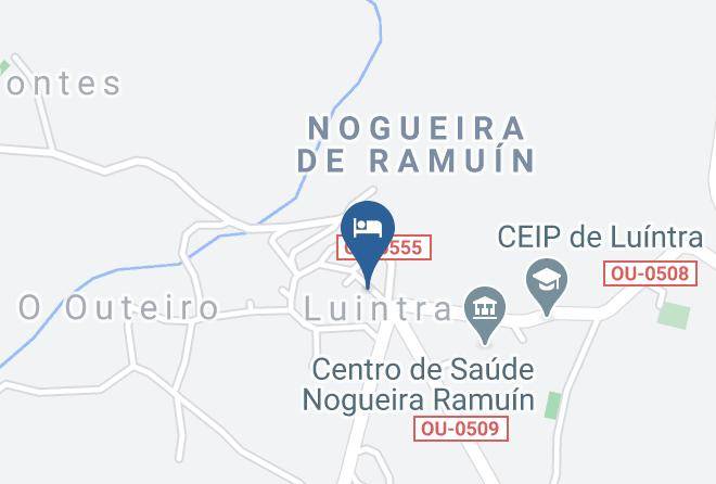 Ourense - Hotel Rustico A Forxa Maps