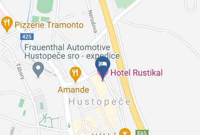 Breclav - Hotel Rustikal Maps