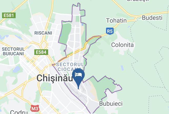 Chisinau - Hotel Ruta 88 Maps