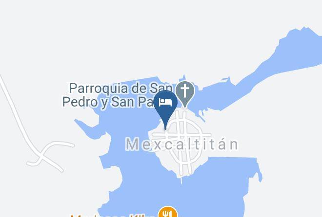 Santiago Ixcuintla - Hotel Ruta Azteca Maps