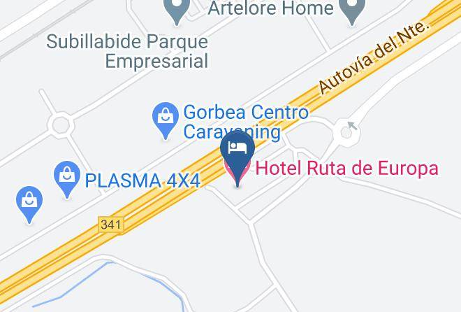 Hotel Ruta De Europa Map