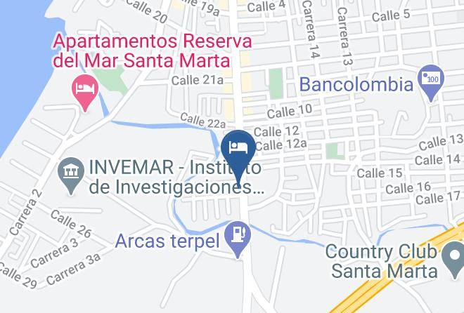 Hotel Ruta Del Mar Map