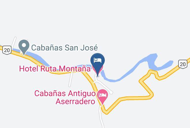 Santiago - Hotel Ruta Montana Maps