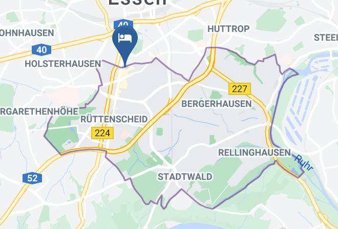 Essen - Hotel Ruttenscheider Stern Maps