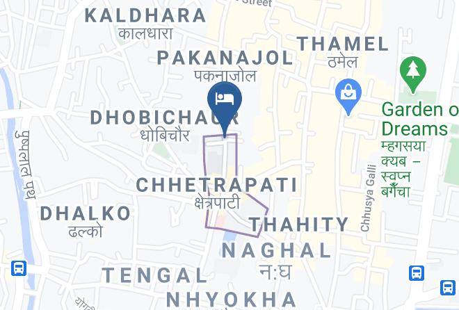 Kathmandu - Hotel Ruza Maps