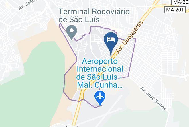 Sao Luis - Hotel Ryad Express Maps