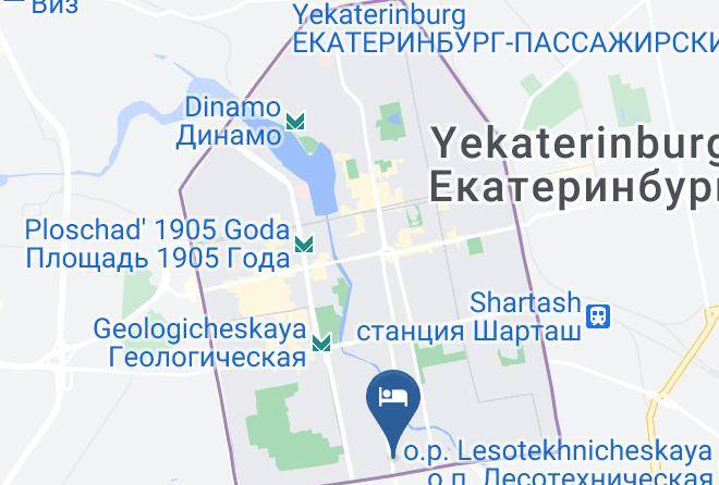 Yekaterinburg - Hotel Rybin Maps