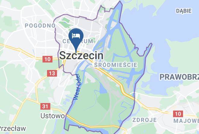 Szczecin - Hotel Rycerski Maps
