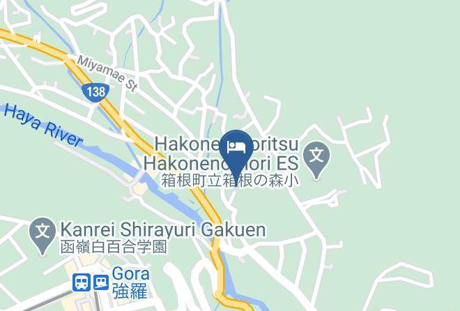 Hakone Townashigarashimo District - Hotel Ryokan Oyado Hakone Hachiri Noyu Maps