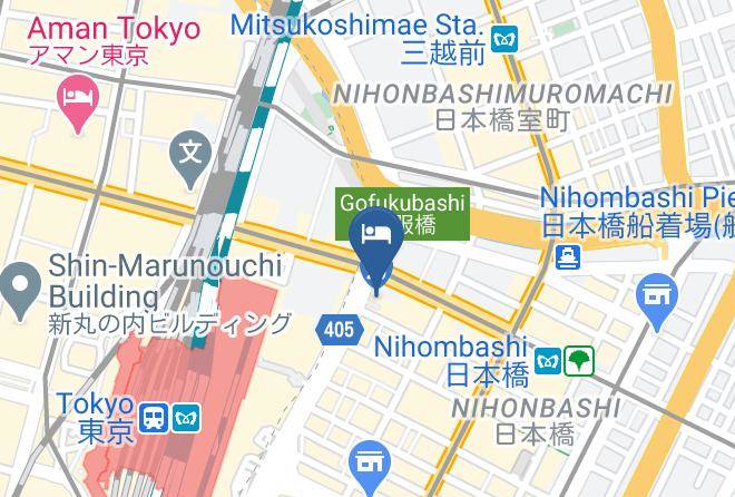 Chuo Ward - Hotel Ryumeikan Tokyo Maps