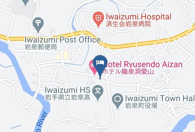 Hotel Ryusendo Aizan Map