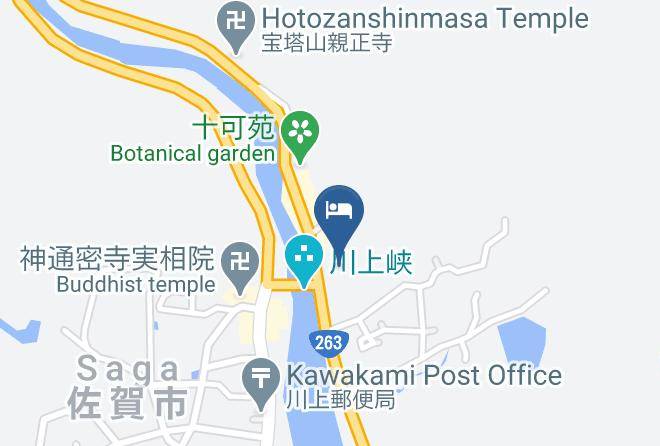 Saga City - Hotel Ryutoen Maps