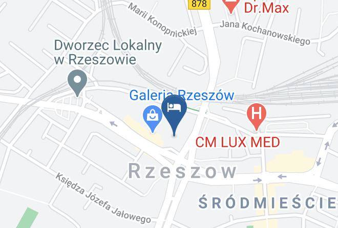 Rzeszow - Hotel Rzeszow Maps