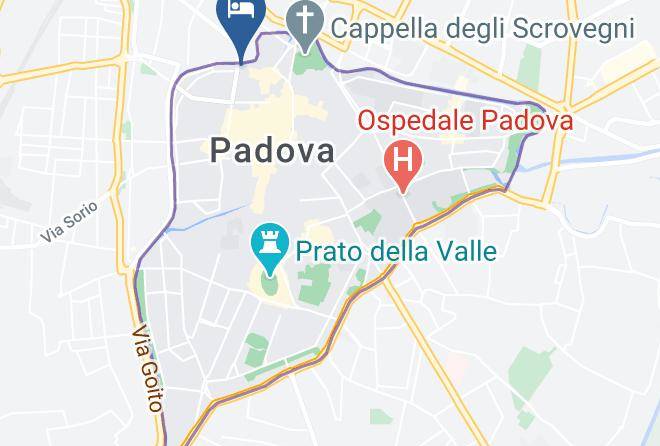 Padua - Hotel S Antonio Maps
