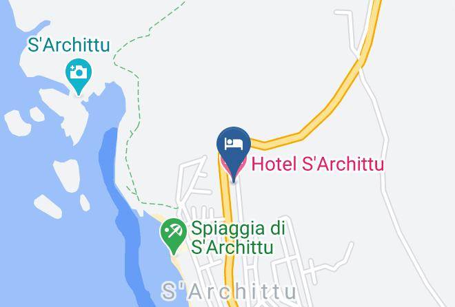 Oristano - Hotel S'archittu Maps