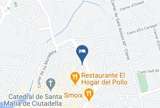 Hotel S'esparteria Map