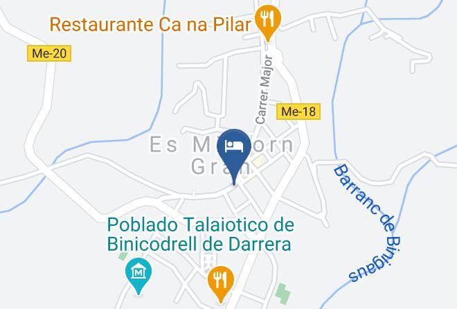 Baleares - Hotel S'estillet Maps