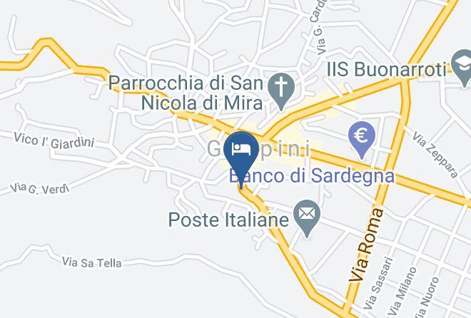 Province Of South Sardinia - Hotel S Maria Di Maria Roberta E Libero Caria Snc Maps