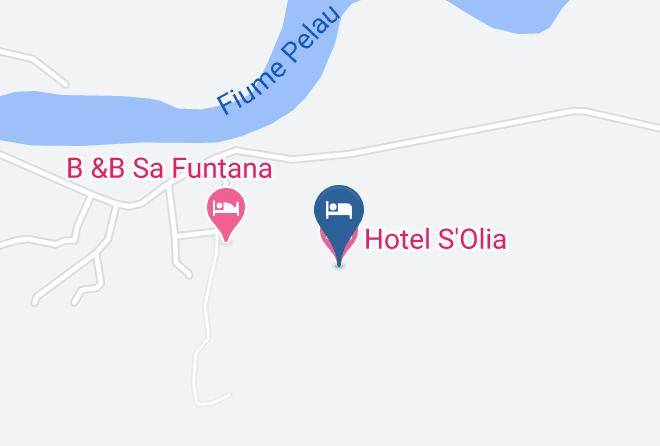 Nuoro - Hotel S'olia Maps