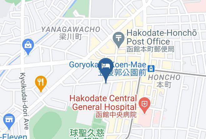 Hakodate City - Hotel S Pal Maps