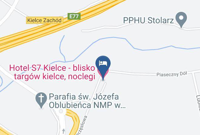 Kielce - Hotel S7 Kielce Blisko Targow Kielce Noclegi Maps