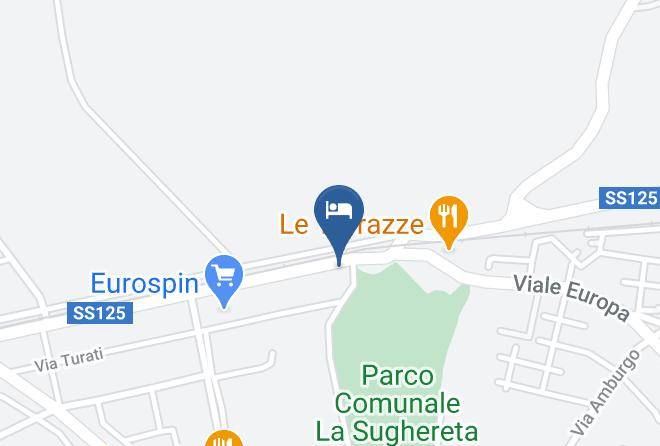 Nuoro - Hotel Sa Contonera Maps