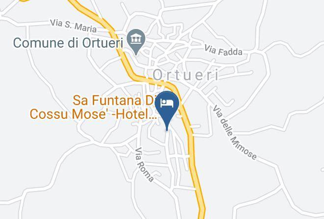 Nuoro - Hotel Sa Funtana Maps