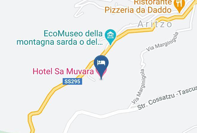 Nuoro - Hotel Sa Muvara Maps
